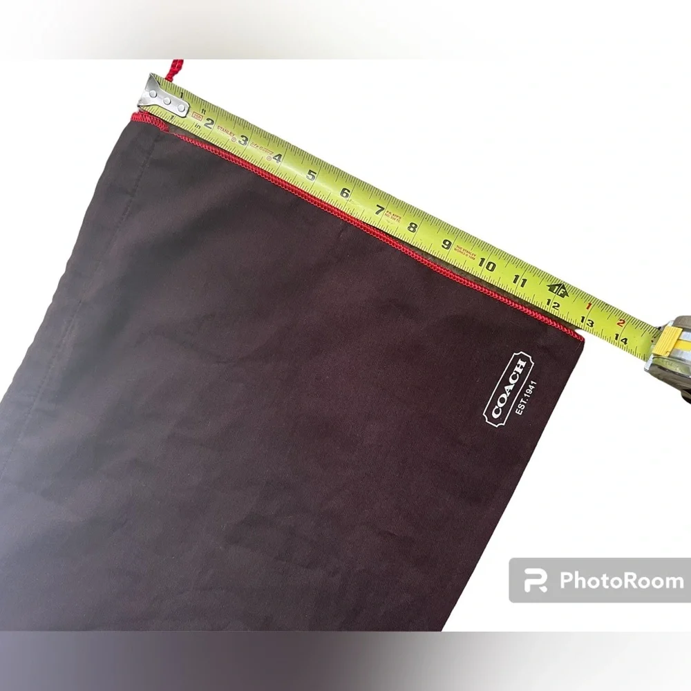 Coach Medium Dust Cover, Size: 13x16 🤎 - Picture 3 of 5